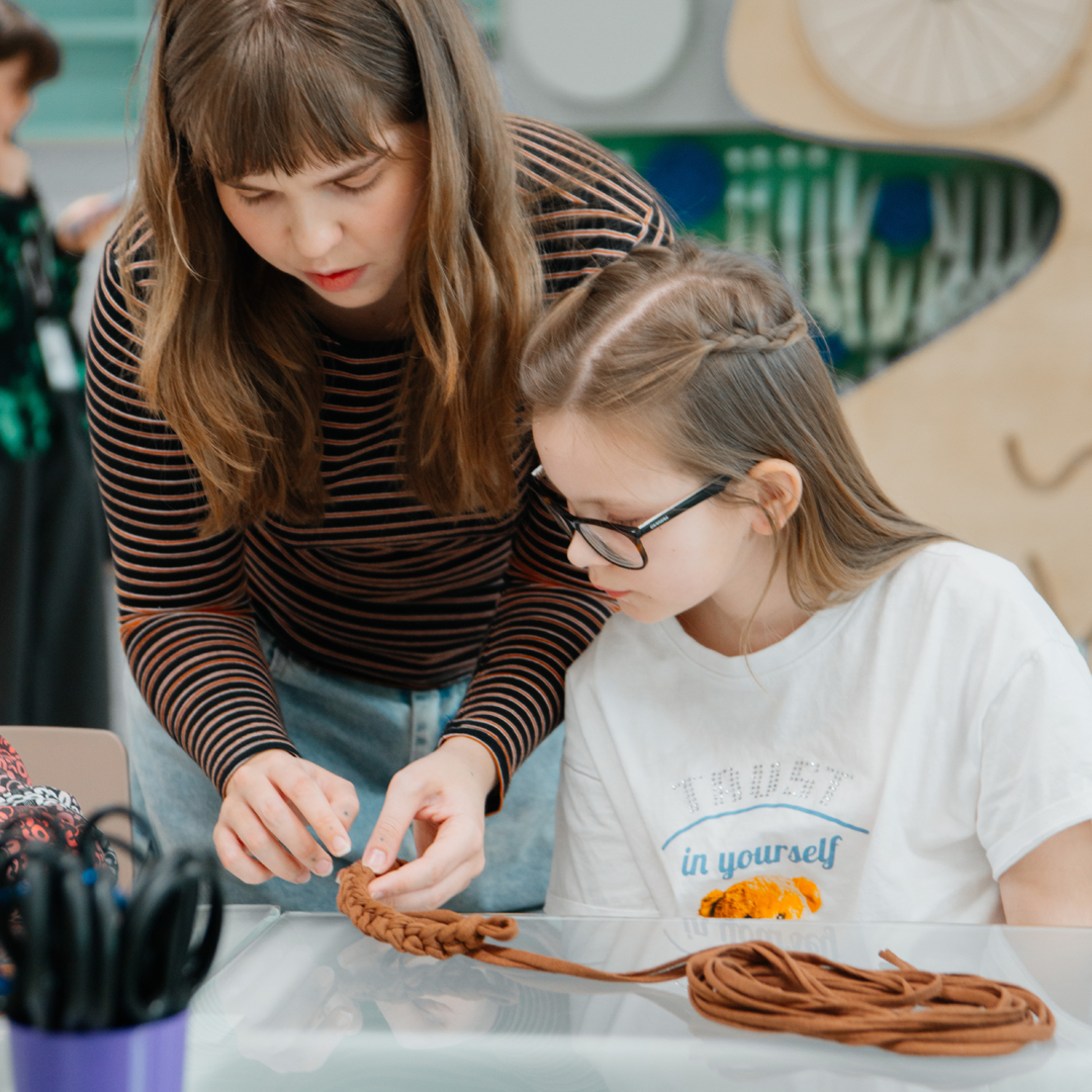 Курс вязания «На крючке» (11–13 лет)