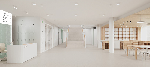 Reconstruction of the Victoria Gallery building
