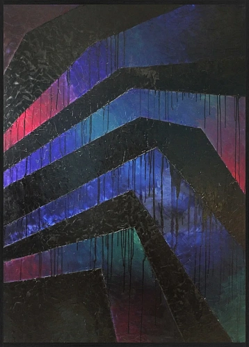 16. Екатерина Конюхова «Black1». 2018. холст, масло. 140×100 см. Эстимейт: 48 000 ₽