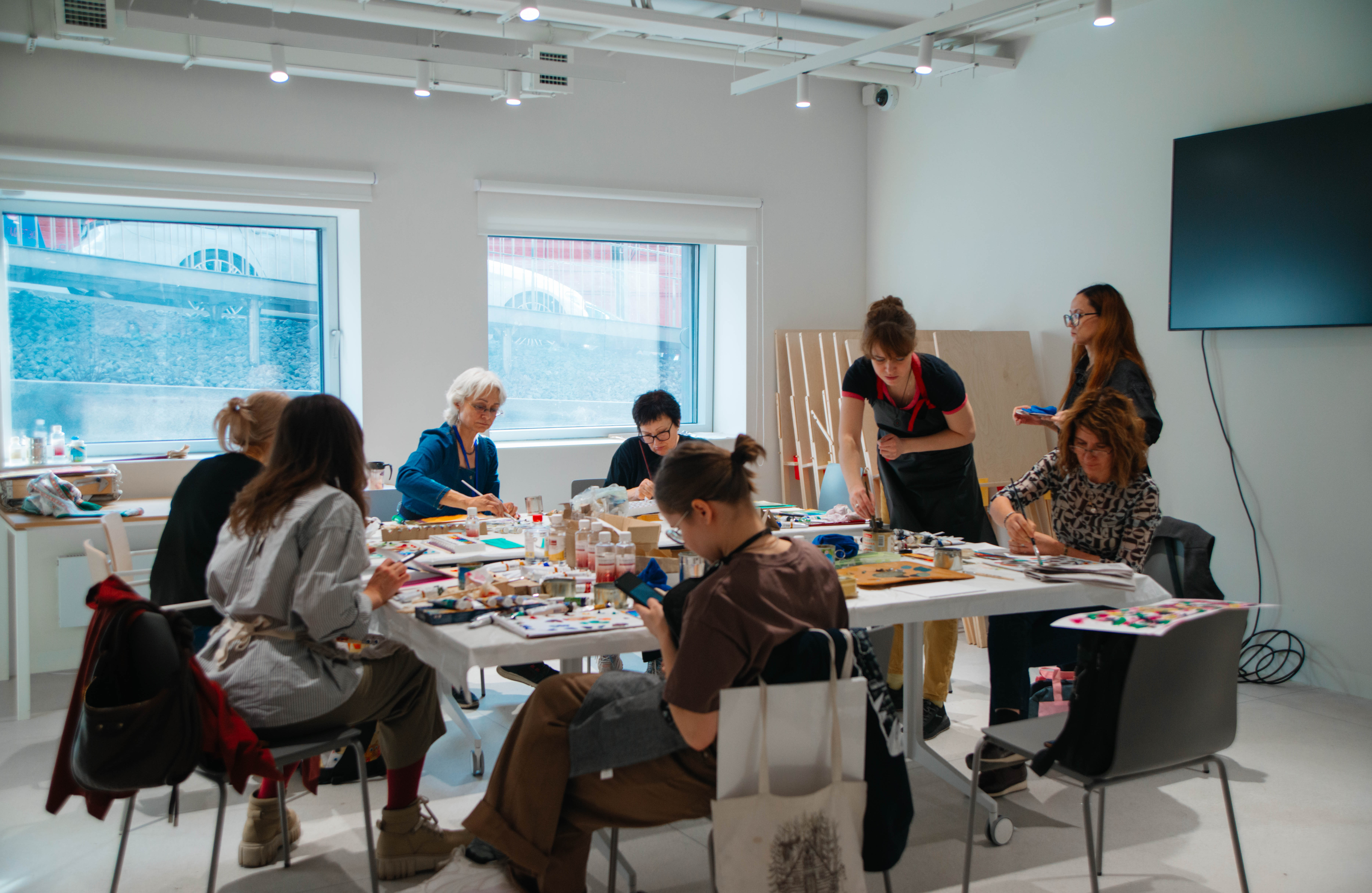 Курс «Живопись маслом. Свободная живопись»